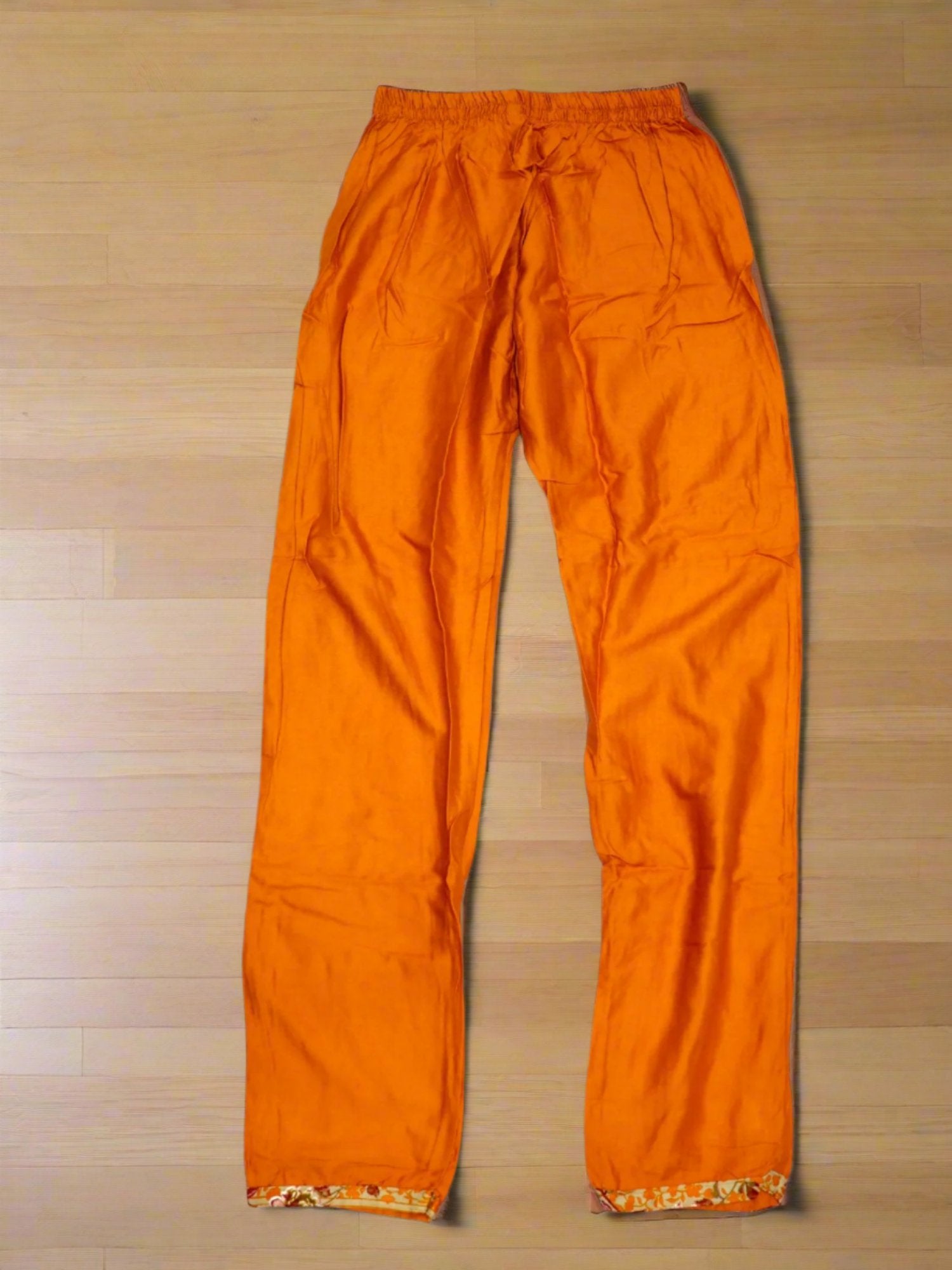 Jiarah Foil Print Mirror Work Rayon Kurta Palazzo Set with Belt and Dupatta