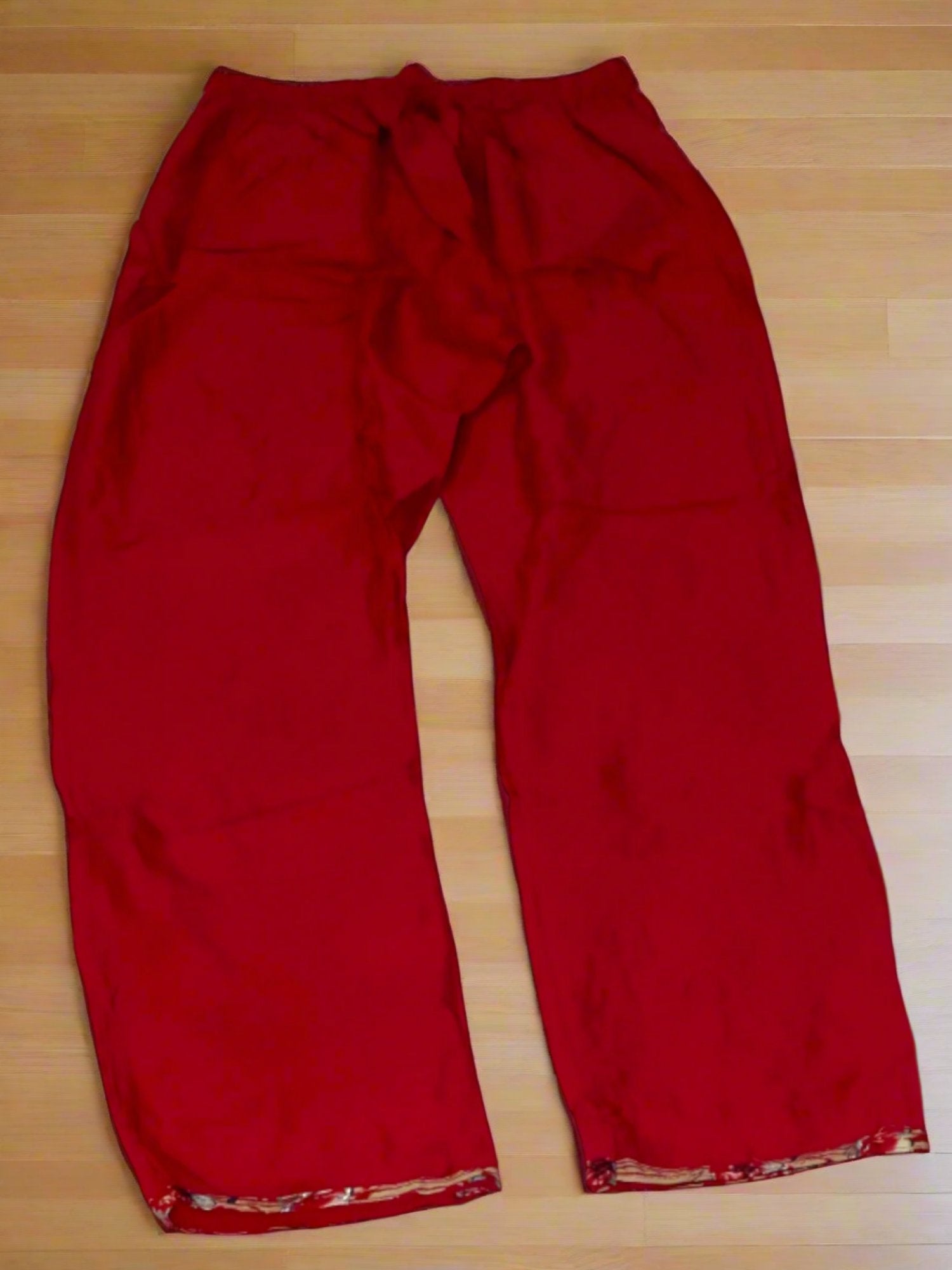 Jiarah Foil Print Mirror Work Rayon Kurta Palazzo Set with Belt and Dupatta