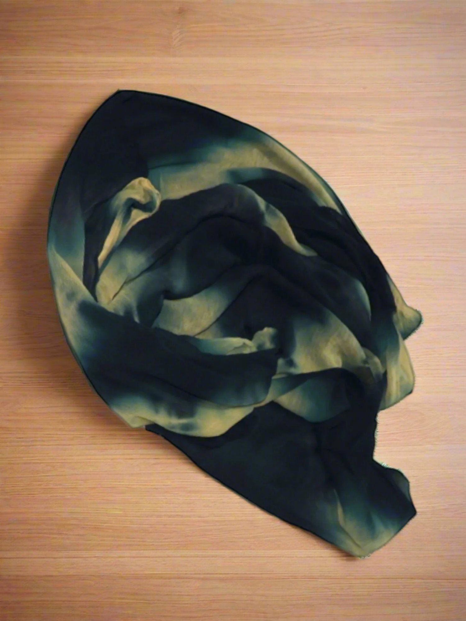 Jiarah Foil Print Mirror Work Rayon Kurta Palazzo Set with Belt and Dupatta