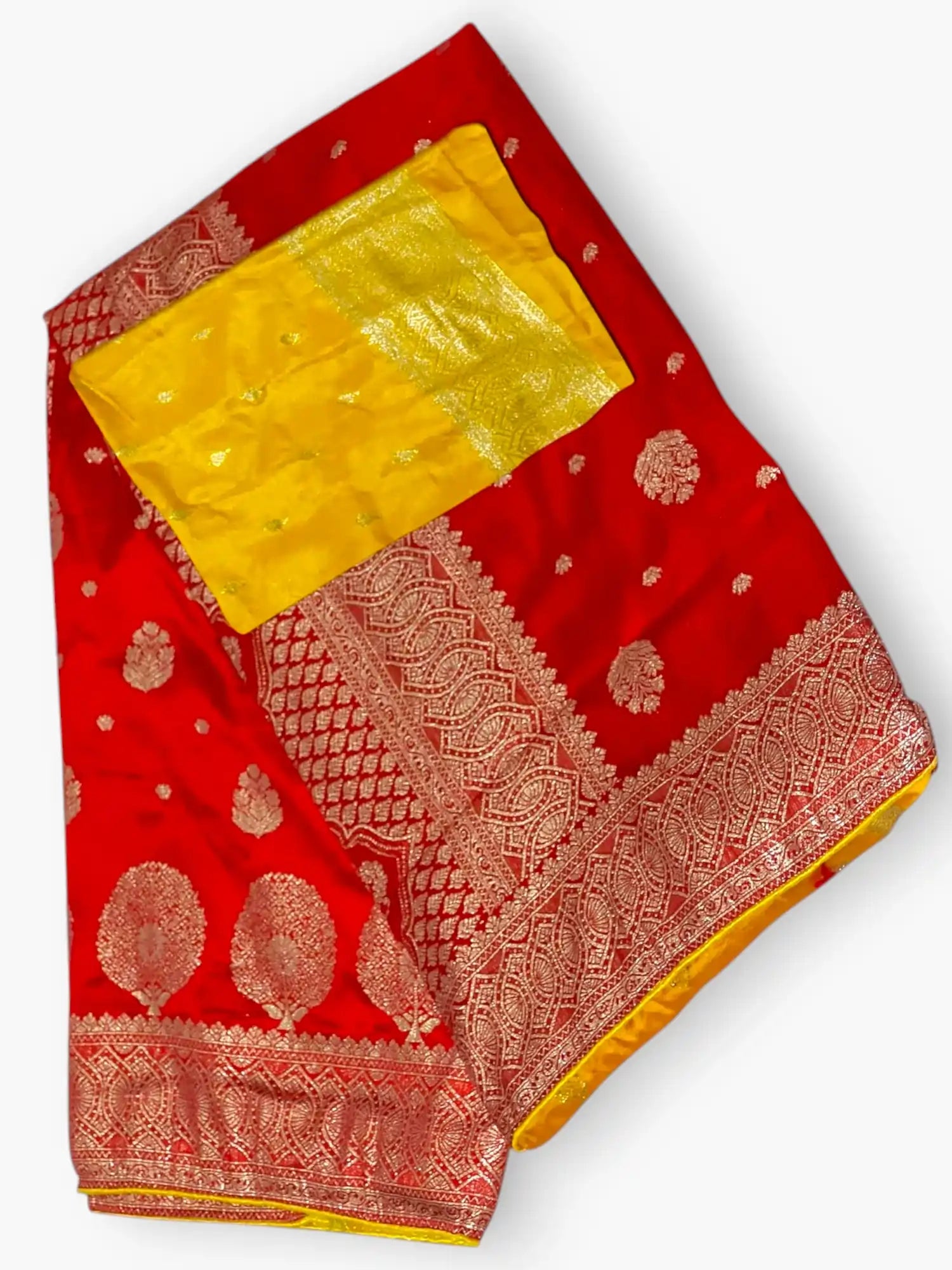 Jiarah Banarasi Khaddi Silk Saree 1