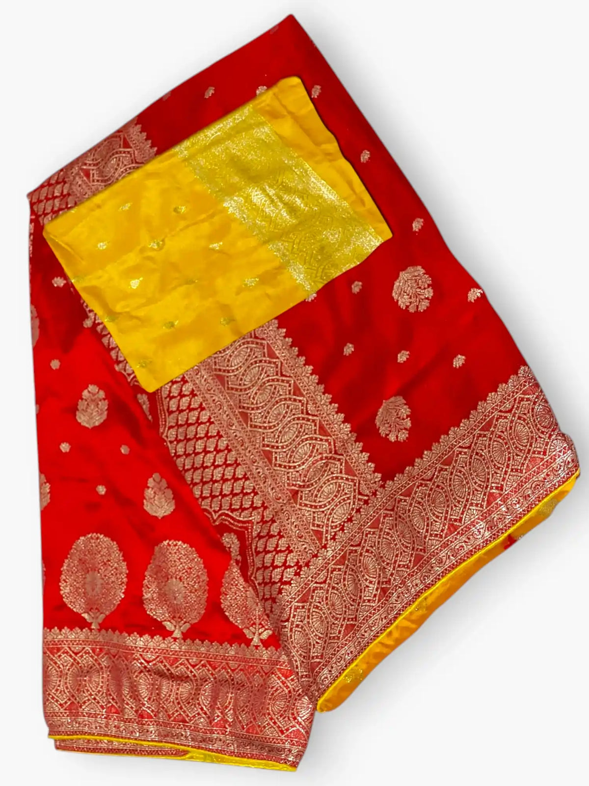 Jiarah Banarasi Khaddi Silk Saree 1