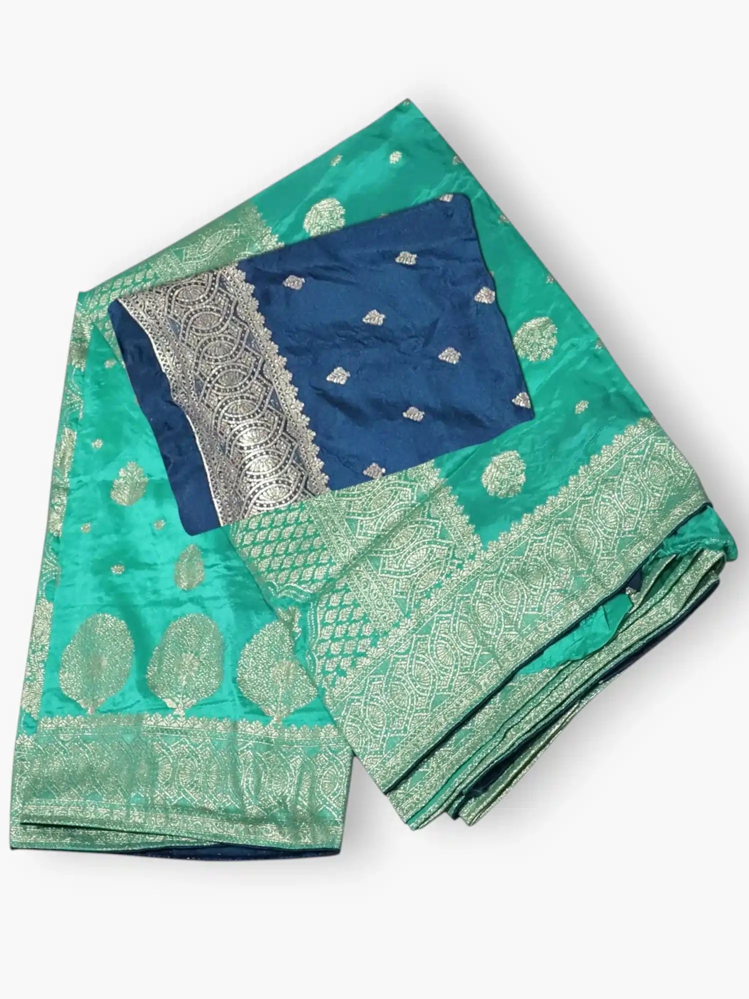 Jiarah Banarasi Khaddi Silk Saree 3