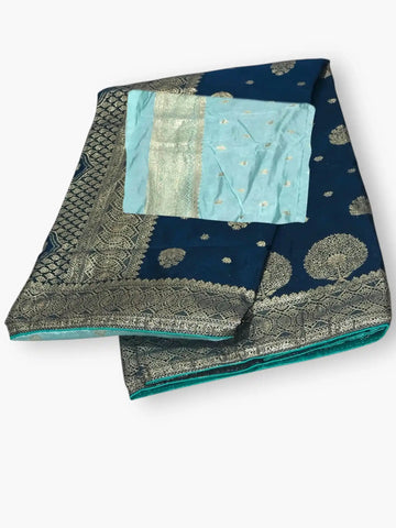 Jiarah Banarasi Khaddi Silk Saree 6 Jiarah Banarasi Khaddi Silk Saree 6