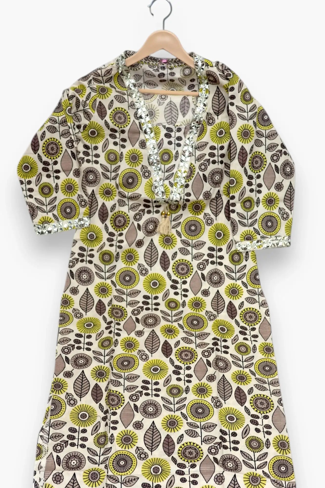 Jiarah Beautiful Cotton Printed Kurta Pant Set