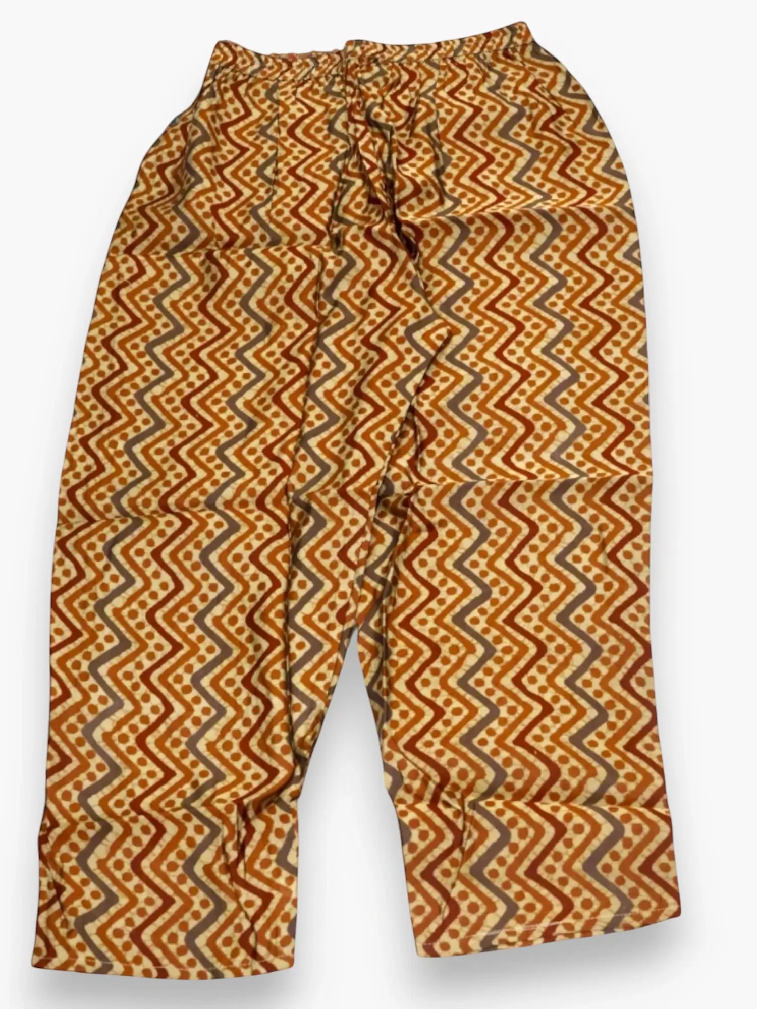 Jiarah Embroidery Work Woven Strip Pattern Cotton Kurta Pant Set with Dupatta