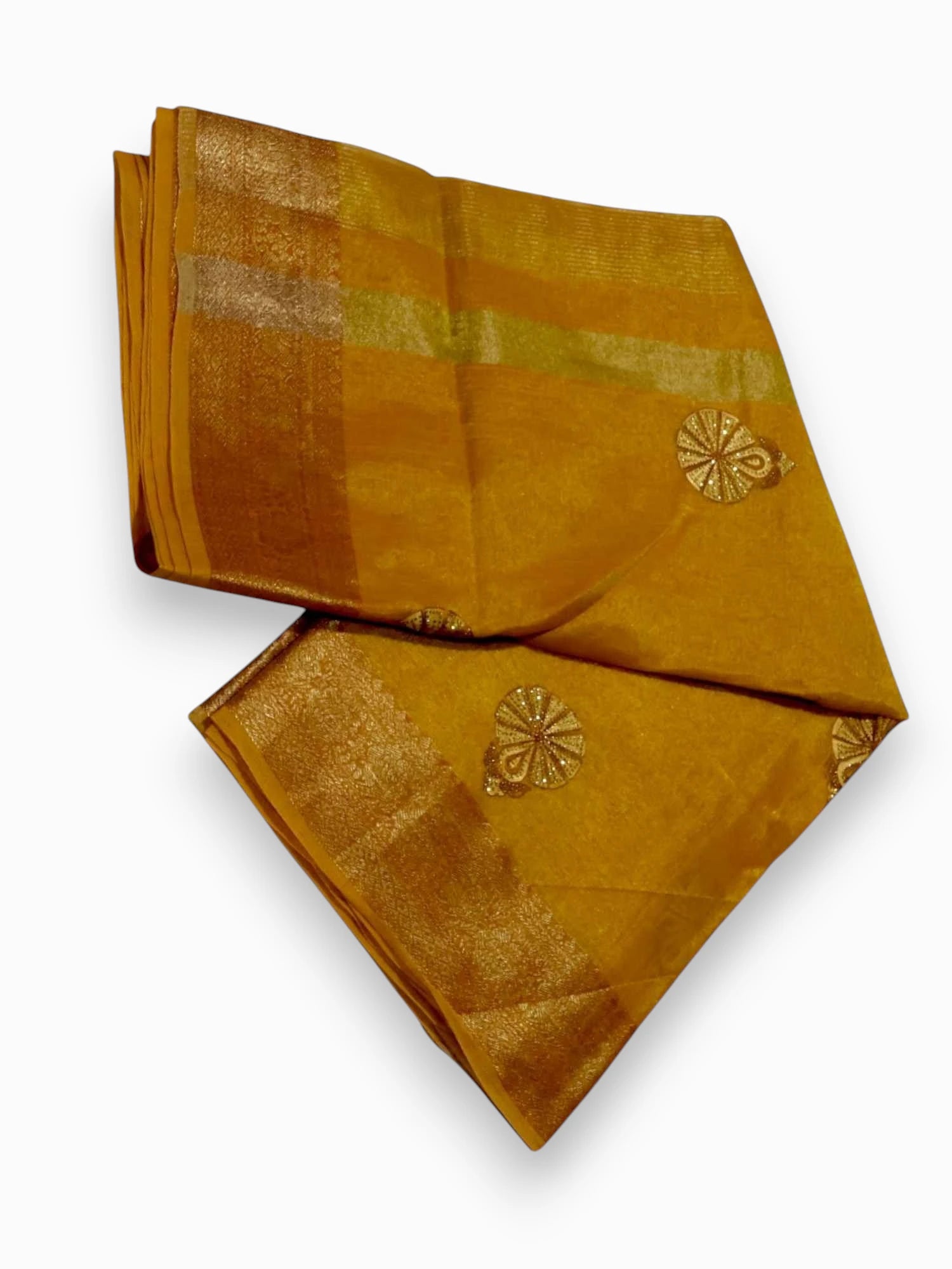 Jiarah Organza Banarasi Embroidery Thread Work Saree