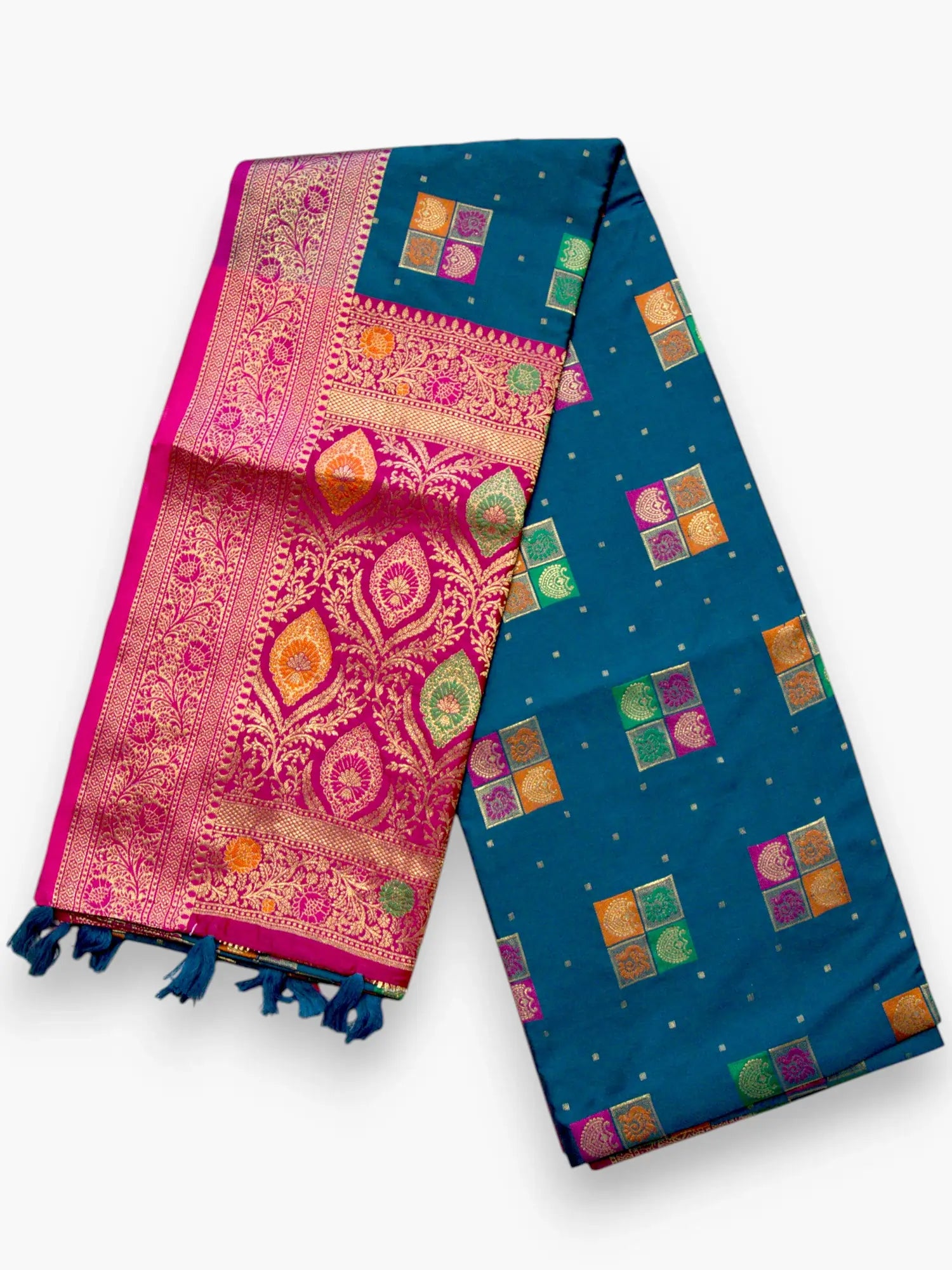 Jiarah Patola Khadi Silk Saree