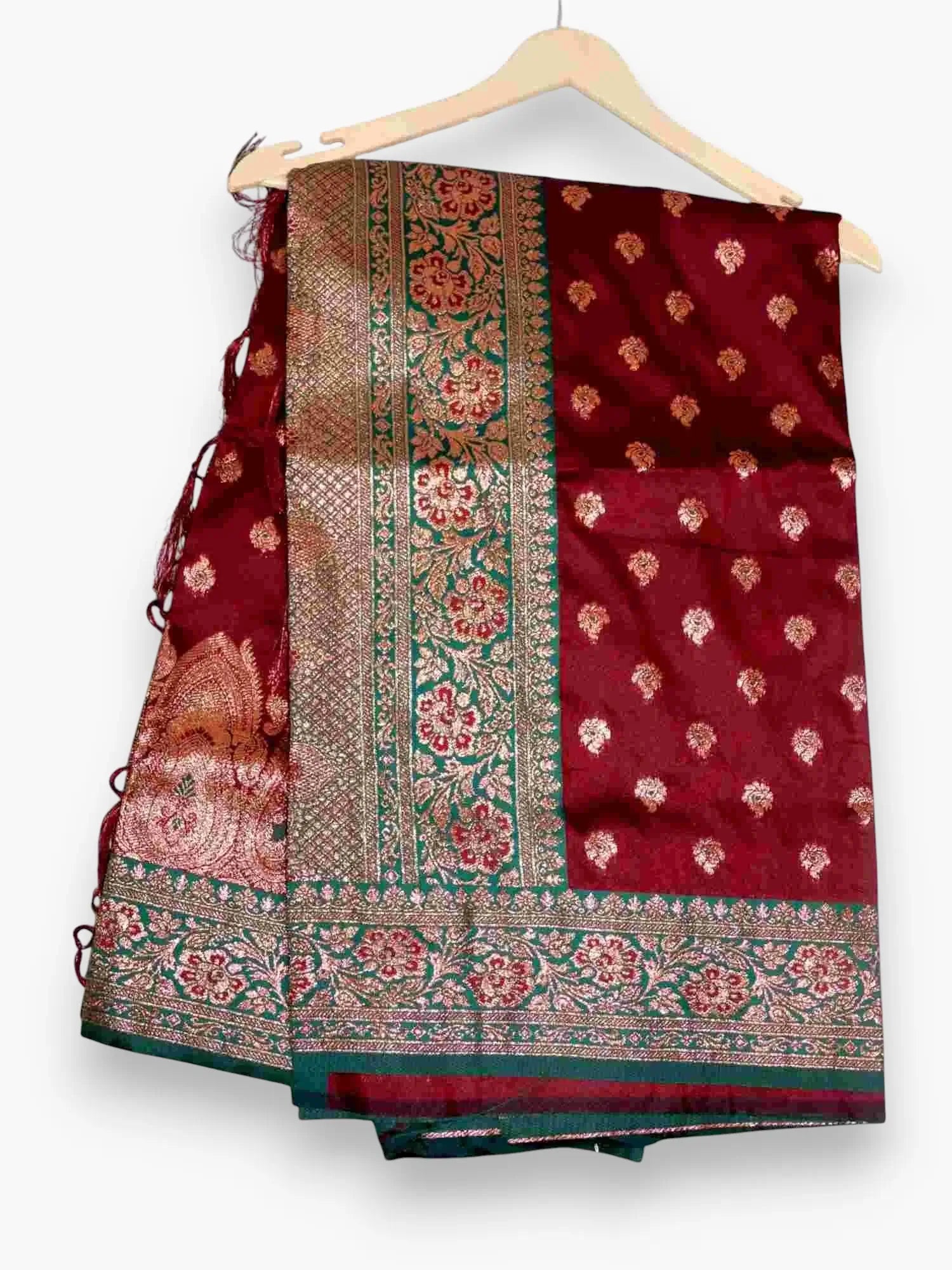 Jiarah Premium Silk Banarasi Saree