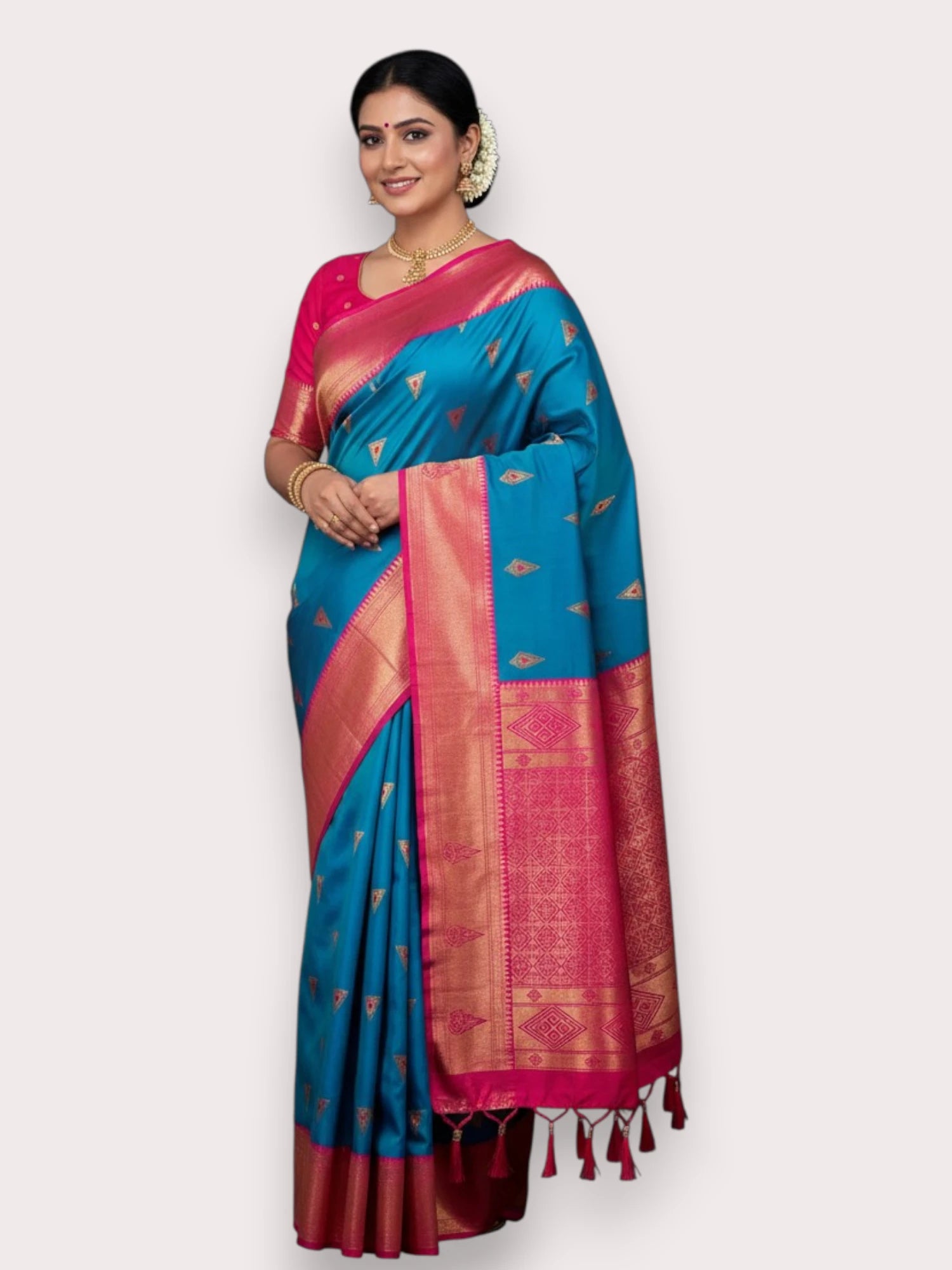 Jiarah Premium South Silk Saree