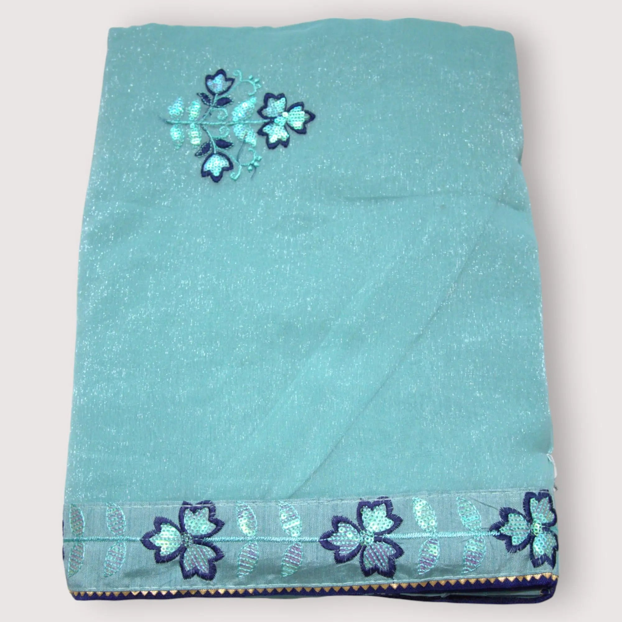 Jiarah Shimmer Organza Silk Saree