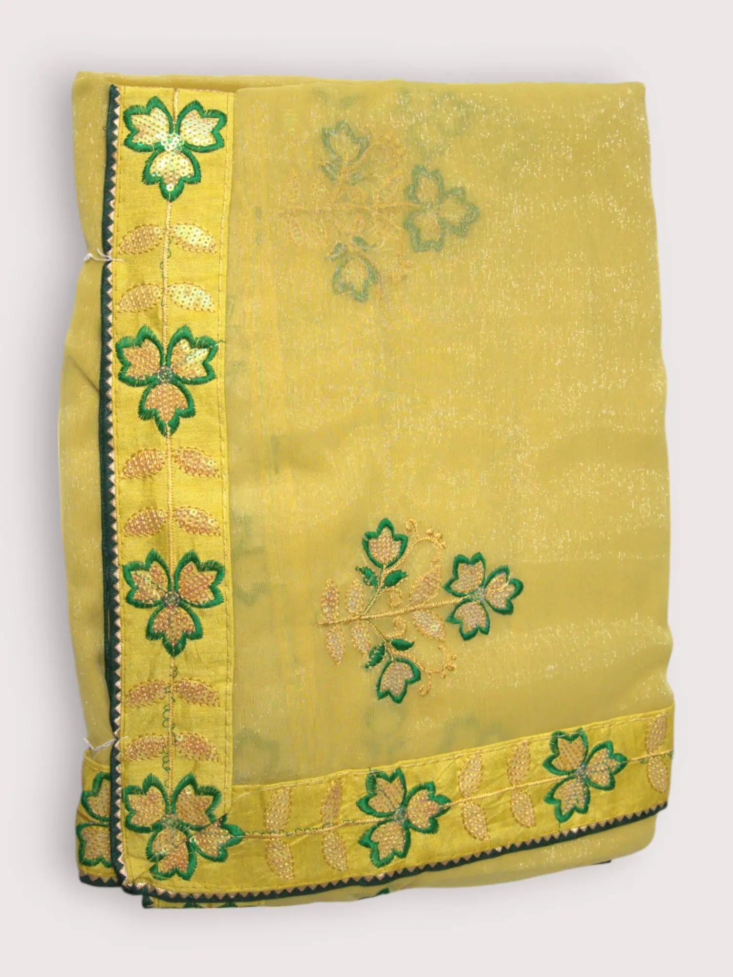 Jiarah Shimmer Organza Silk Saree