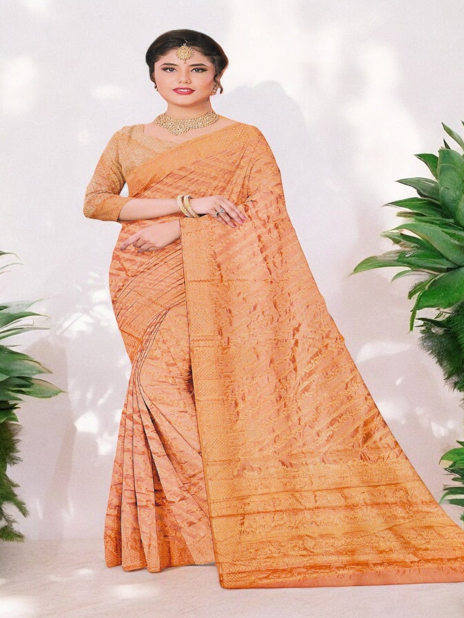 Jiarah Karigari Silk Saree