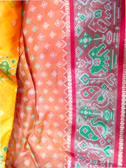 Jiarah Patola Khadi Silk Saree