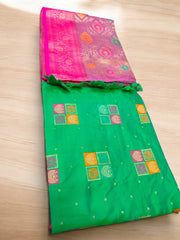 Jiarah Patola Khadi Silk Saree