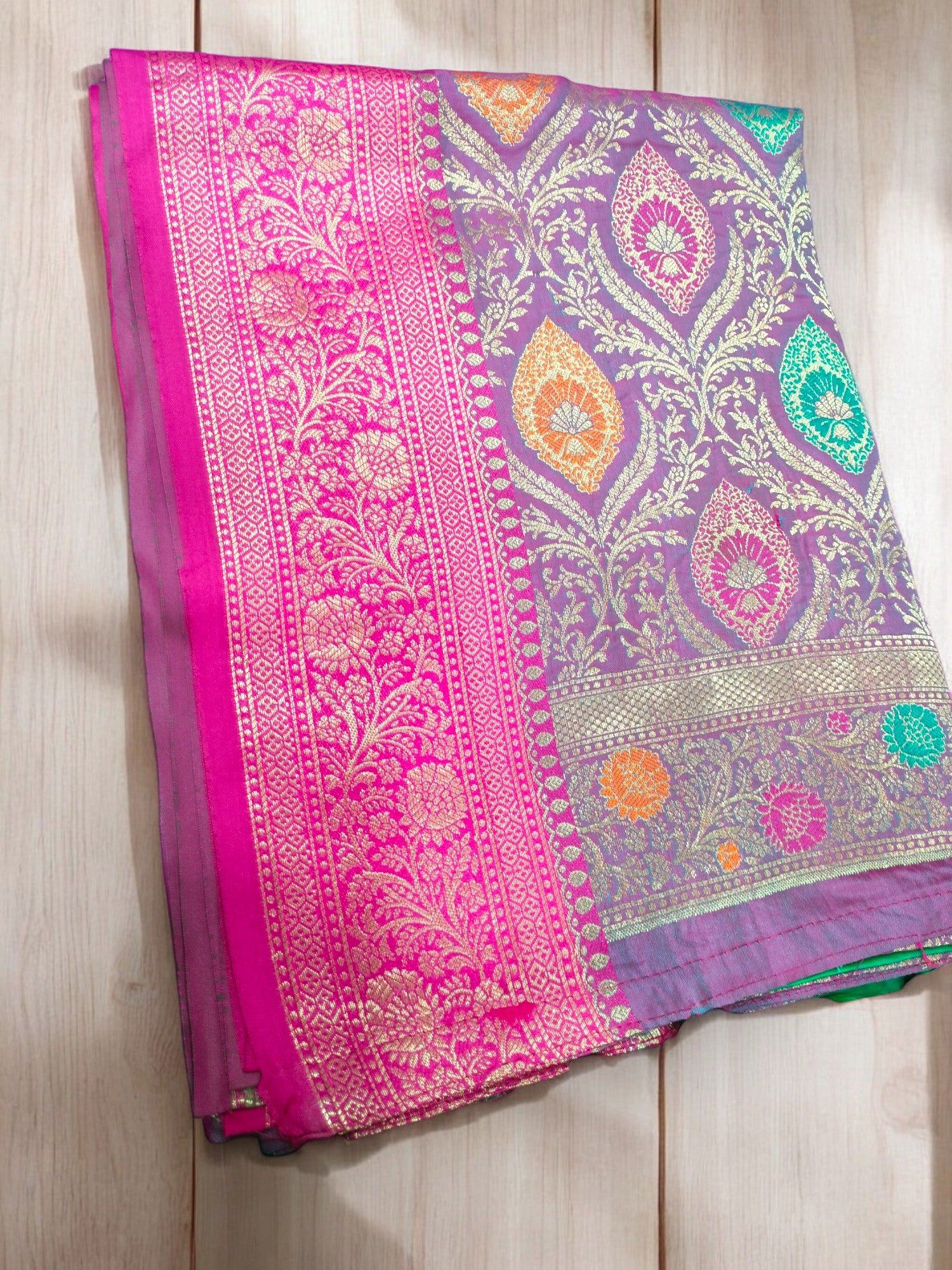 Jiarah Patola Khadi Silk Saree