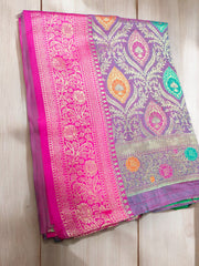 Jiarah Patola Khadi Silk Saree