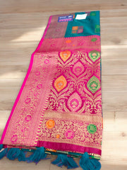 Jiarah Patola Khadi Silk Saree