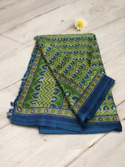 Jiarah Batik woven Silk Saree