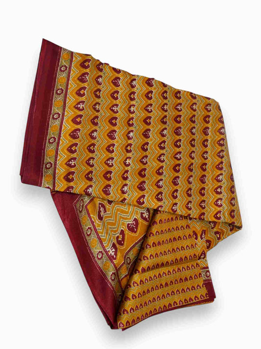 Jiarah Premium Woven Cotton Silk Saree