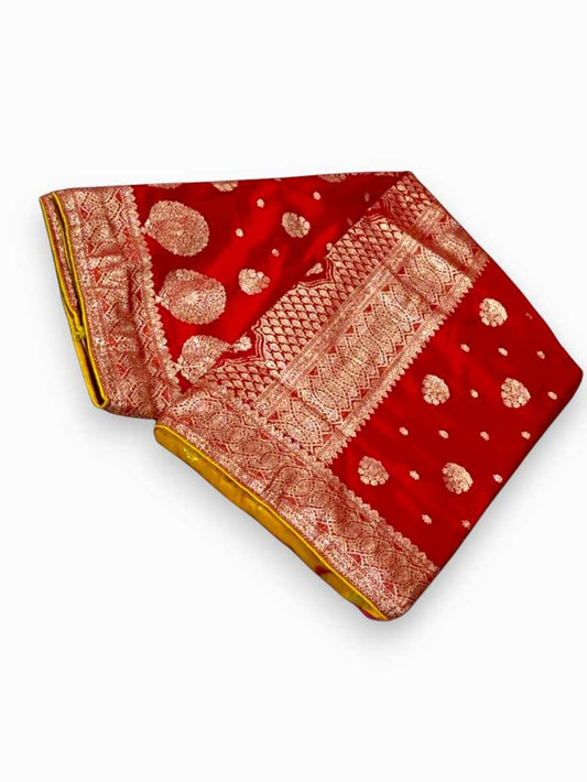 Jiarah Banarasi Khaddi Silk Saree