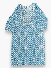 Jiarah Cotton Straight Kurta Palazzo Set