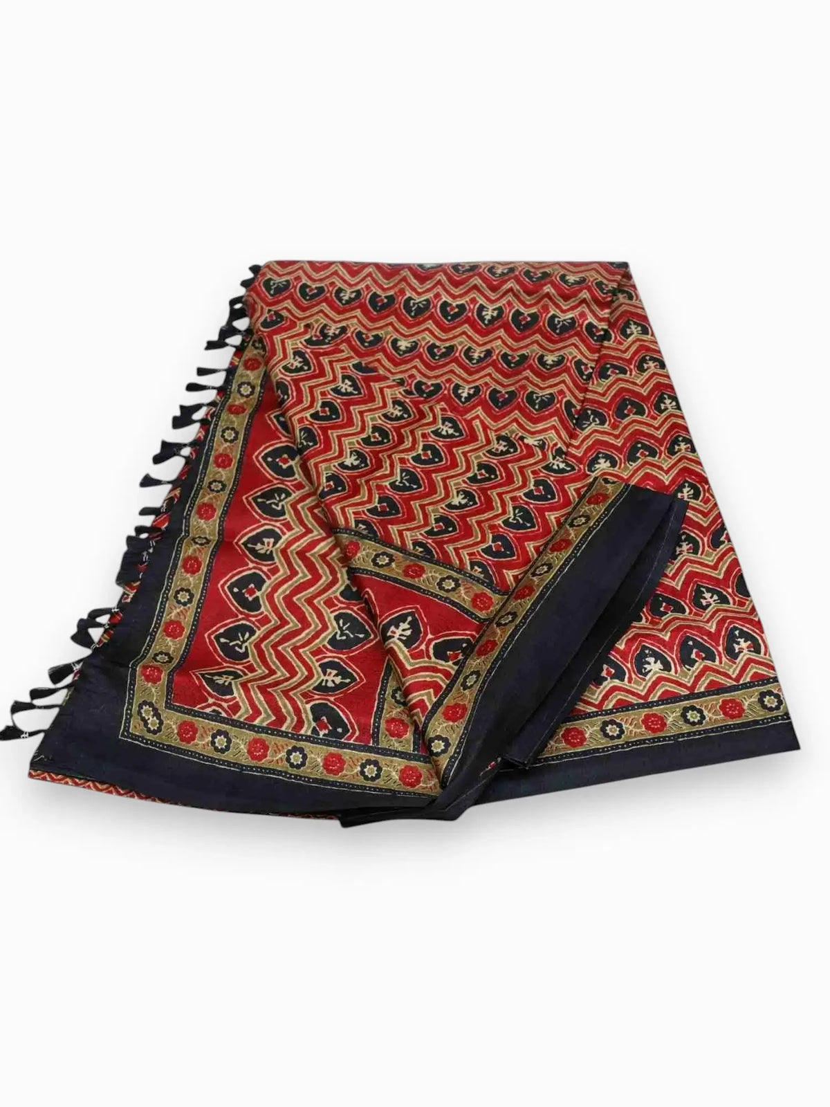 Jiarah Premium Woven Cotton Silk Saree