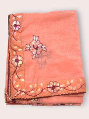 Jiarah Shimmer Organza Silk Saree