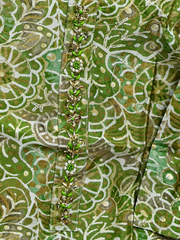 Jiarah Handwork Muslin Cotton Kurta Pant Set with Dupatta