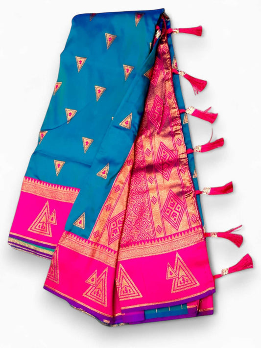 Jiarah Premium South Silk Saree