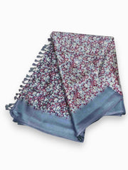Jiarah Premium Buti Woven Cotton Silk Saree Jiarah